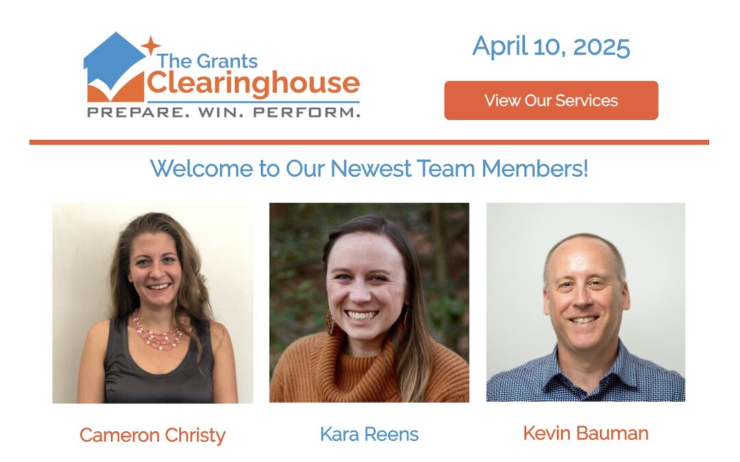 Welcome to Our Newest Team Members!